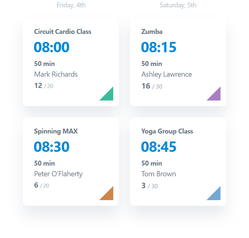 Book Classes & Personal Training Sessions